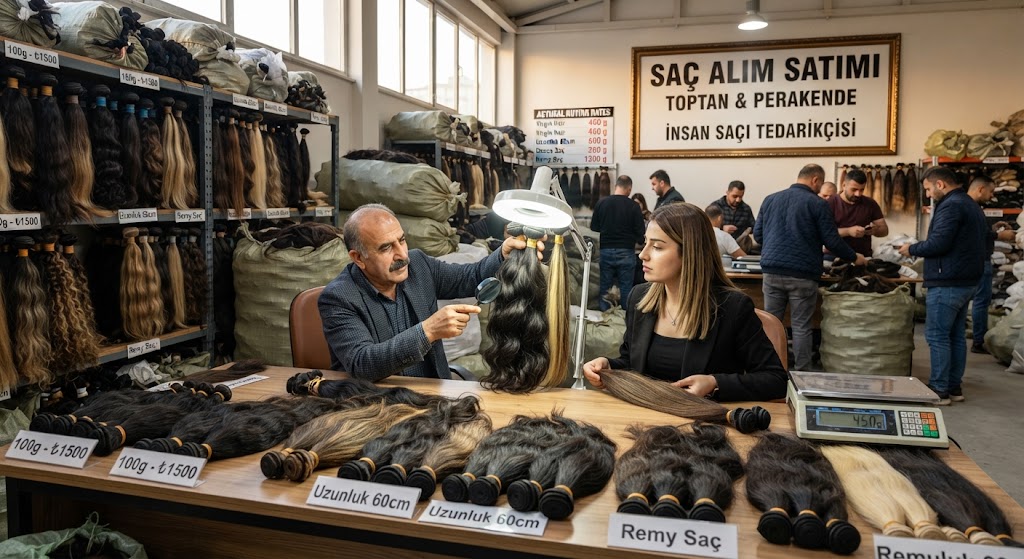 Saç Satmak İstiyorum - Doğal Saç Alımı