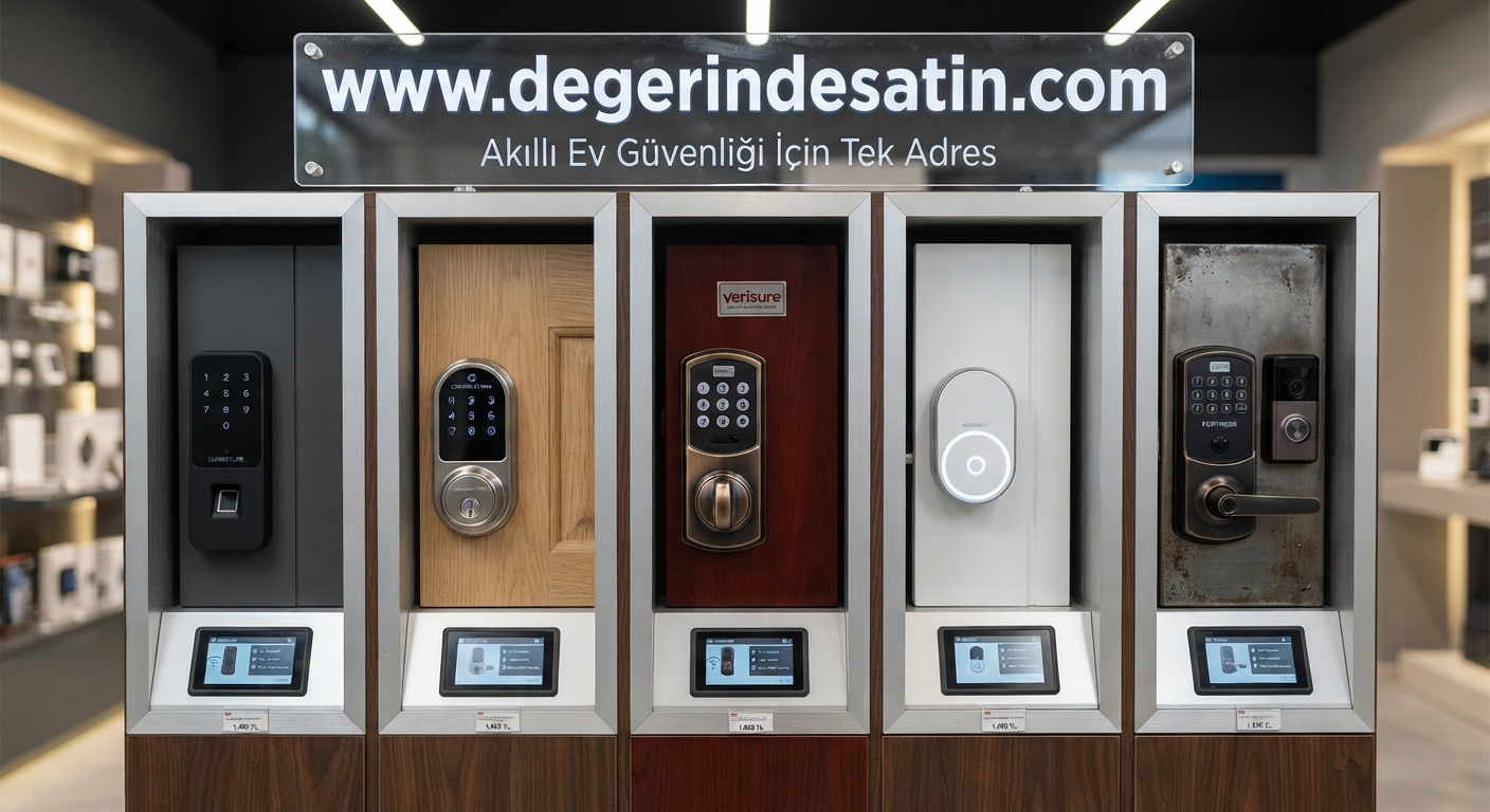 Akıllı kapı kilidi montajı ve kurulum desteği