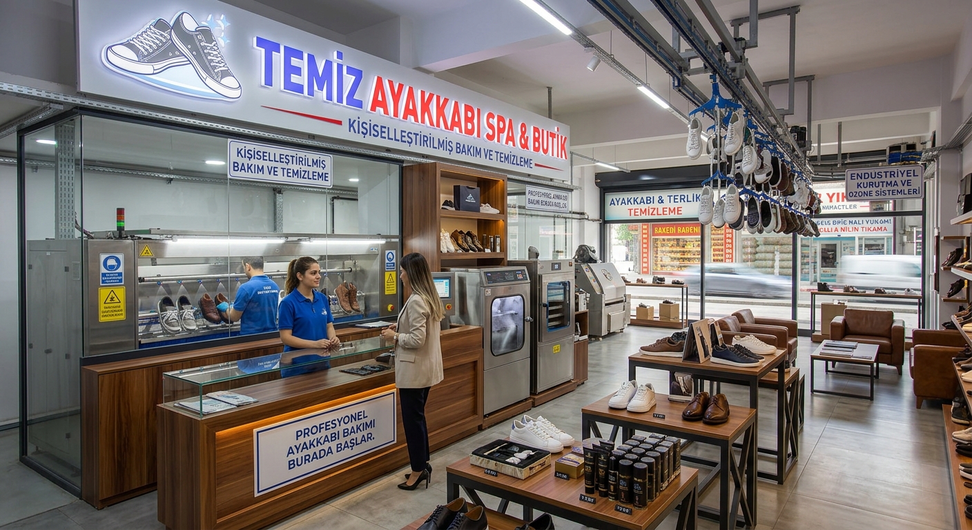Ayakkabı yıkama ve spor ayakkabı temizliği