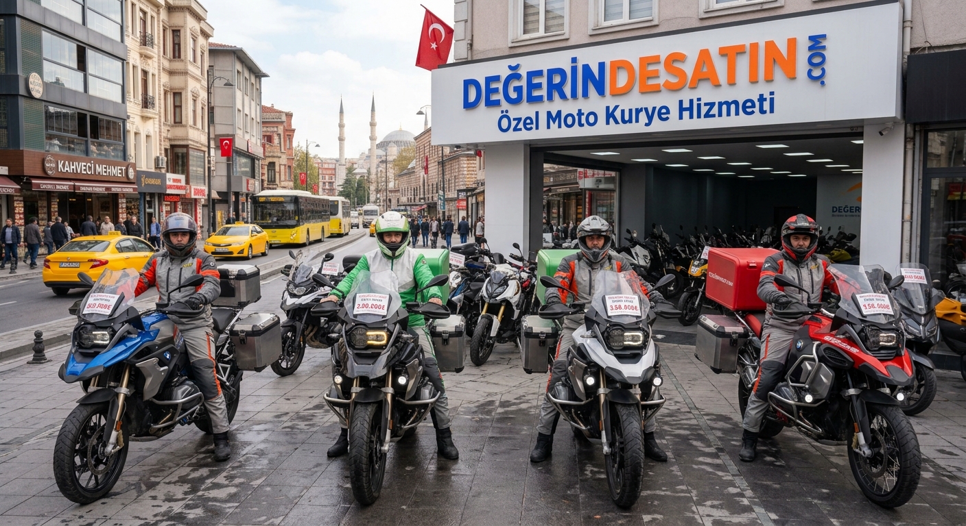 İstanbul moto kurye hizmeti ve şehir içi gönderi teslimatı